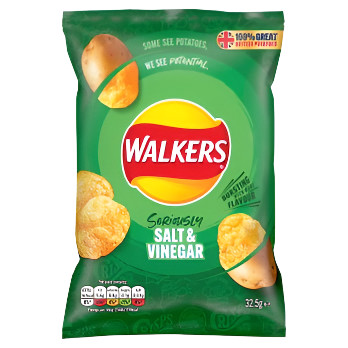 Walkers Salt & Vinegar 32.5g
