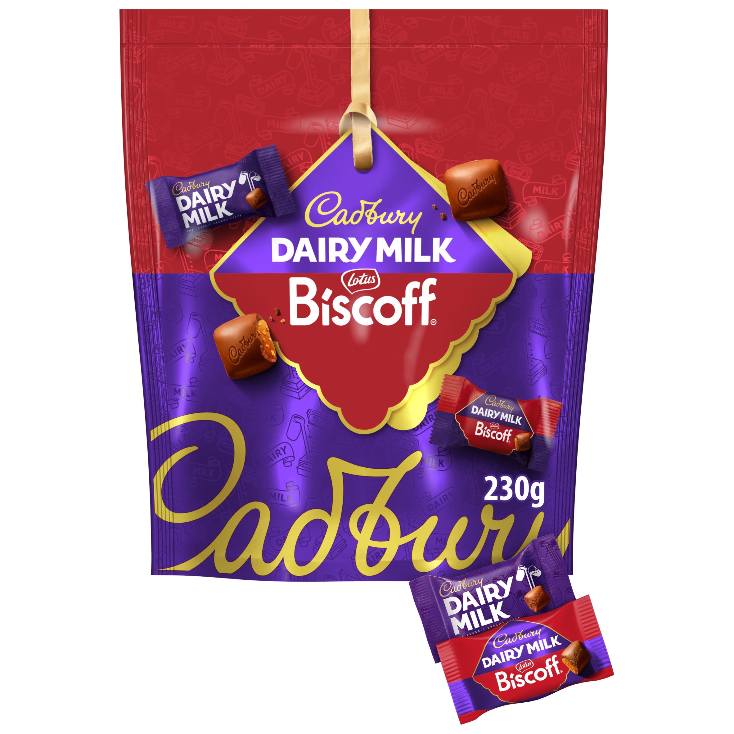 Cadbury Biscoff Dairy Milk Chunk Pouch 230g