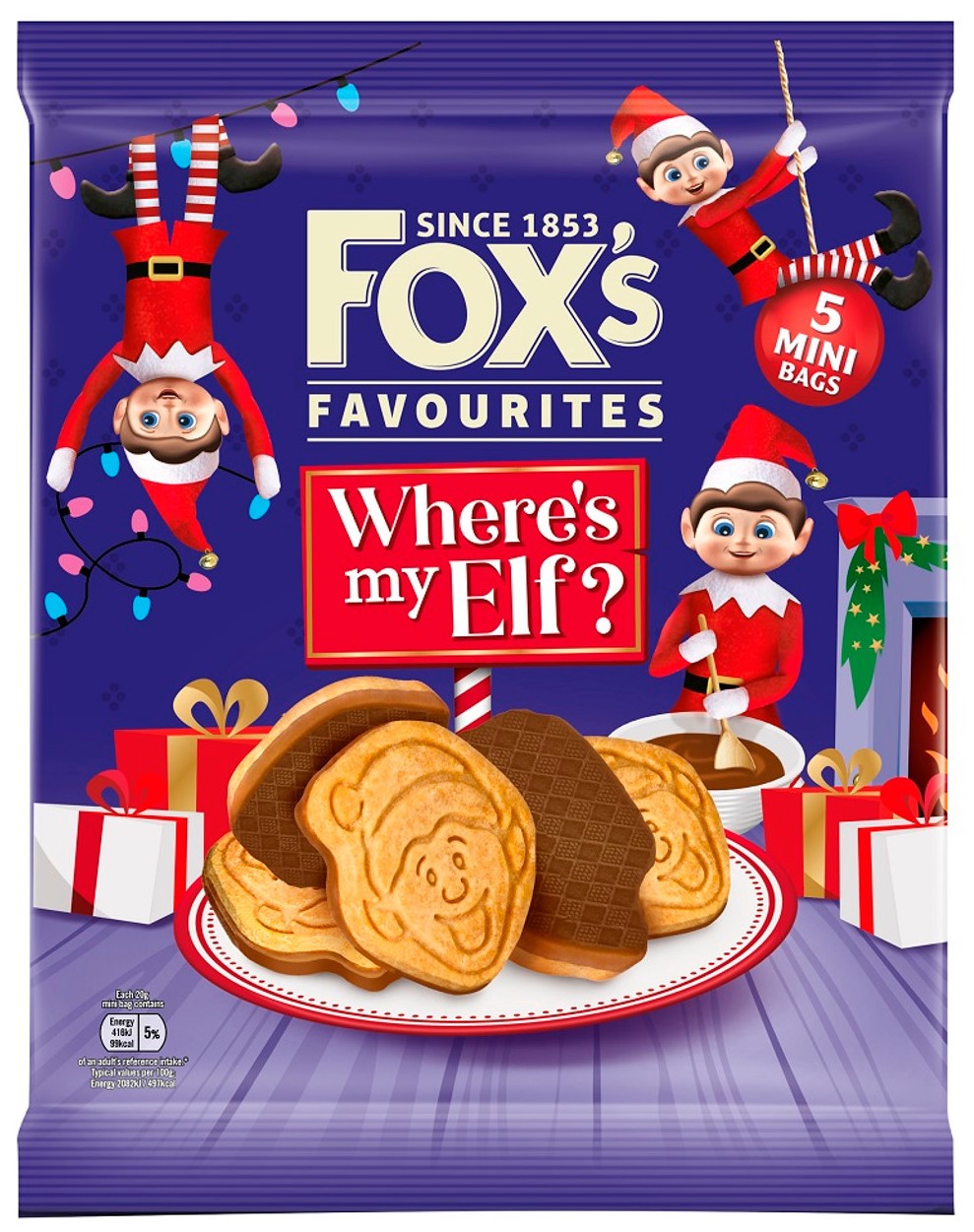 Fox's Favourites Where's My Elf 100g