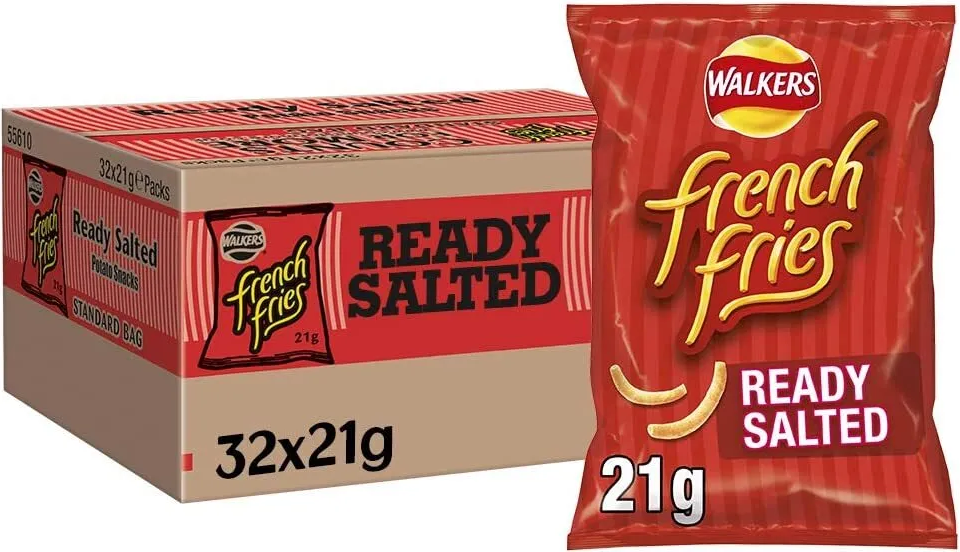 CLEARANCE - Walkers French Fries 32x21g box