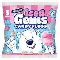 McVitie's Candy Floss Iced Gems 5pk