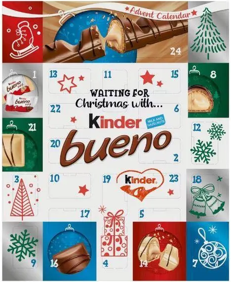 Kinder Bueno Advent Calendar 167g