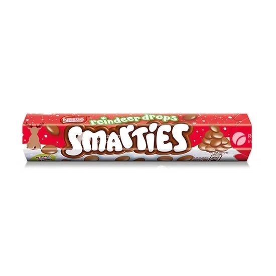 Nestle Smarties Giant Reindeer Tube 120g