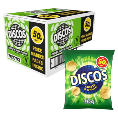 Discos Cheese & Onion 30g