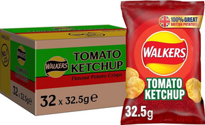 CLEARANCE - Walkers Tomato Ketchup 22x32.5g
