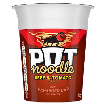 British Grocery - Pot Noodle Beef & Tomato