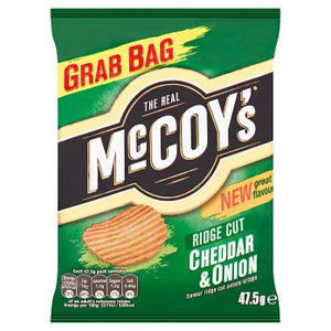 Mccoys Cheddar & Onion  47.5g
