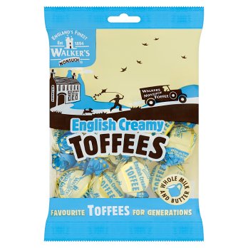 British Sweets - Creamy Toffee Bags