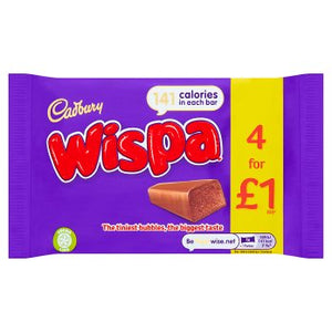 British Chocolate - Cadbury Wispa Multipack