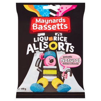 British Sweets - Bassetts Liquorice Allsort