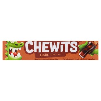 British Sweets - Chewits Cola 