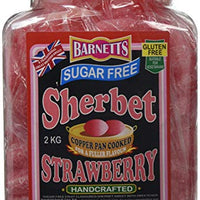 British Sweets - Barnetts Sherbet Strawberry