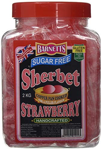 British Sweets - Barnetts Sherbet Strawberry