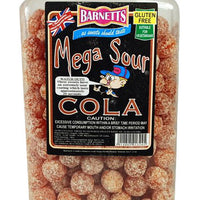 British Sweets - Barnetts Mega Sour Cola 