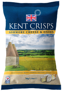 Kent Crisps Ashmore Cheese & Onion 40g