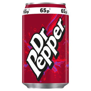 British Drinks - Dr Pepper Cans