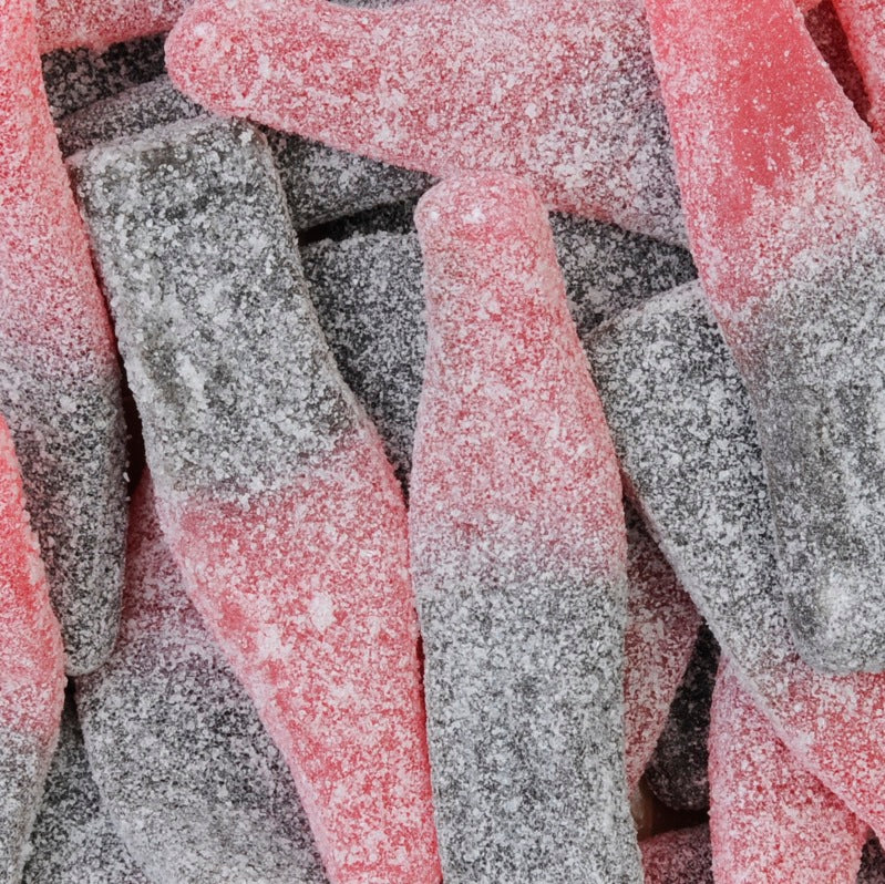 British Sweets - Kingsway Fizzy Cherry Bottles