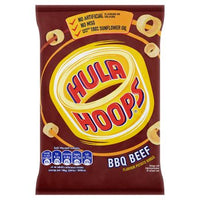 British Crisps - Hula Hoops BBQ Beef
