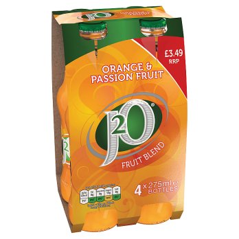 British Drinks - J20 Orange & Passion 