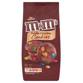 M&Ms Double Chocolate Cookies 180g