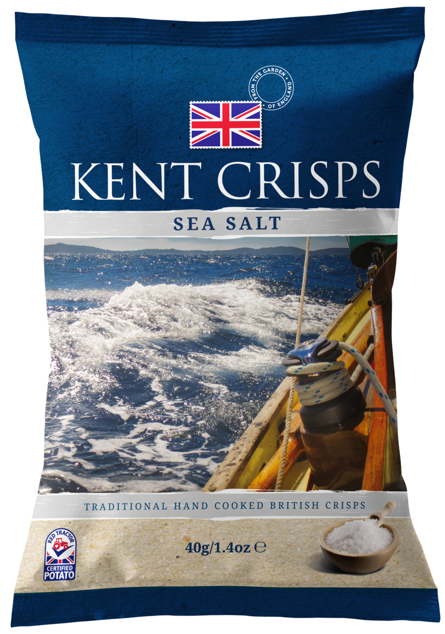 Kent Crisps Sea Salt 40g One Stop British Shop