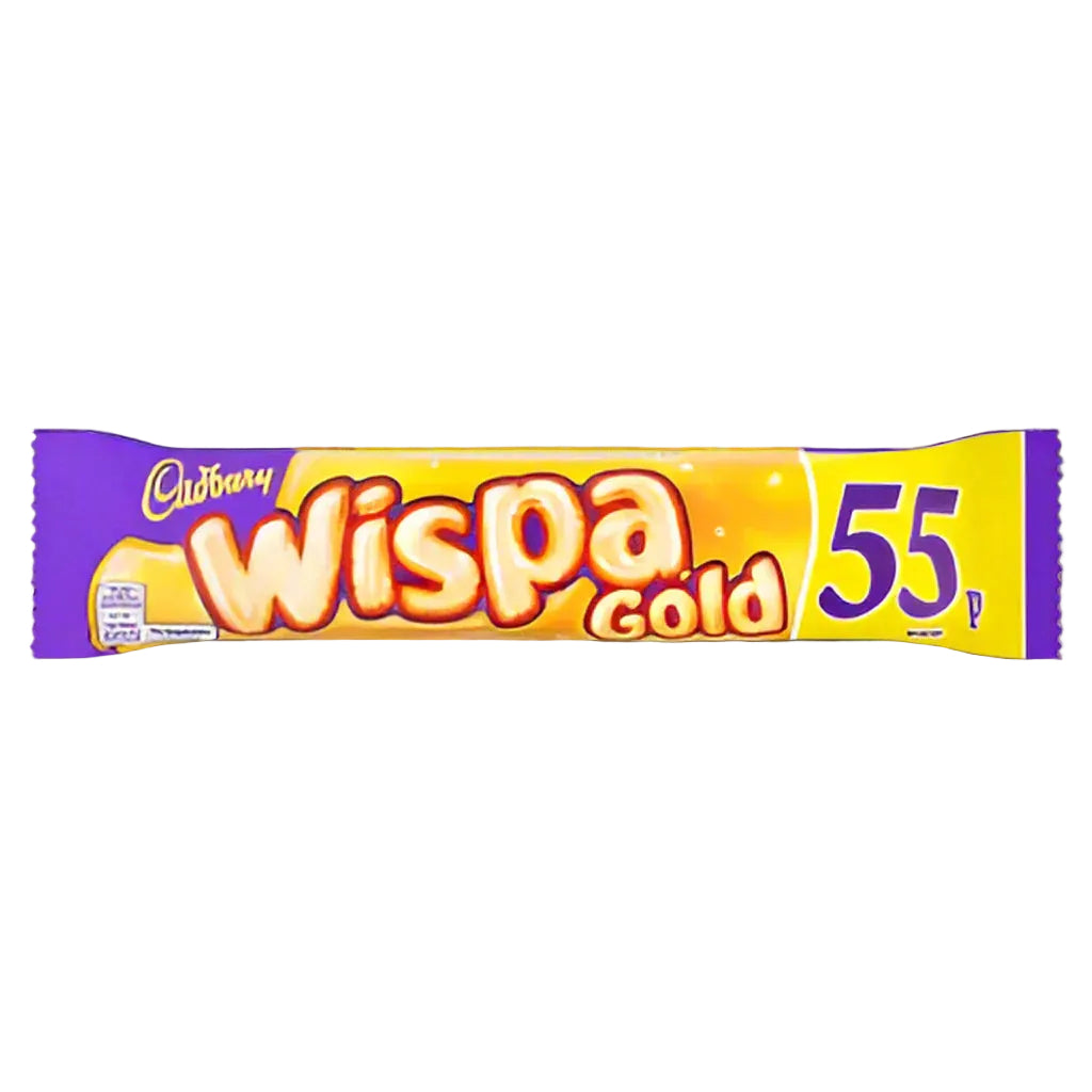 British Chocolate - Cadbury Wispa Gold